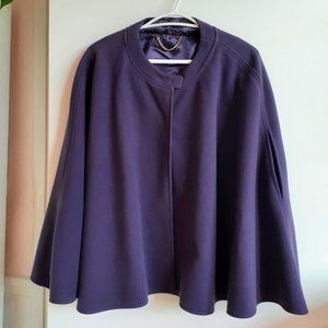 Purple Cape Coat
